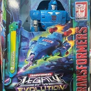 Hasbro Transformers Legacy Evolution Devcon Blue Action Figure